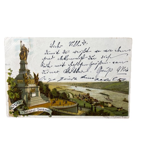 Postkarte rüdesheim - postkarte,