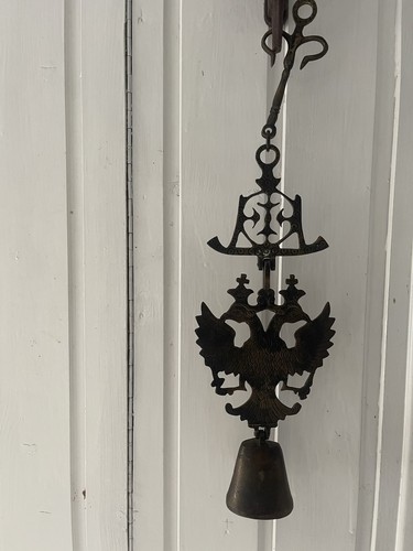 Antike metallglocke original - antike,