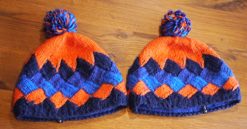 Vaude strickmütze blau - blau, orange