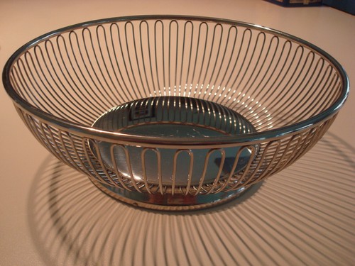 Alessi obst brotkorb - obst-, steel