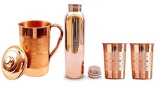 100% Reines Kupfer Wasserkrug