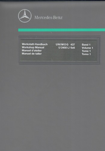 Unimog workshop manual 437 - workshop, u