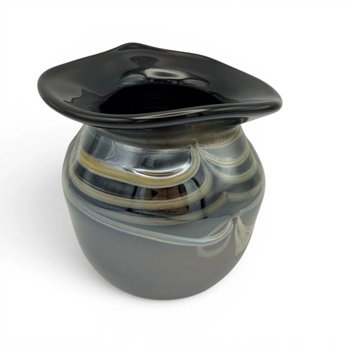 Eisch studioglas vase - vase, signiert