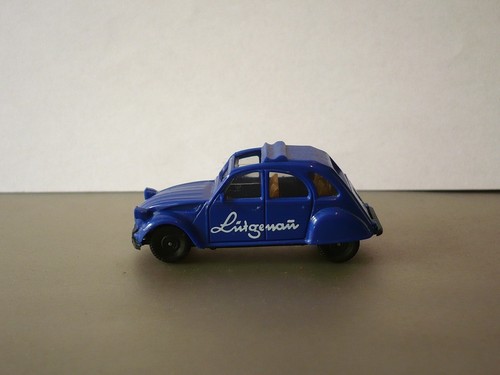 Citroen 2cv ente blau - citroen,