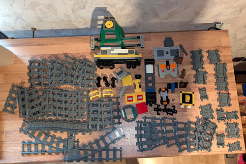 Lego city güterzug - lego, 7939
