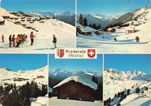 Riederalp raron skikurs - riederalp, vs