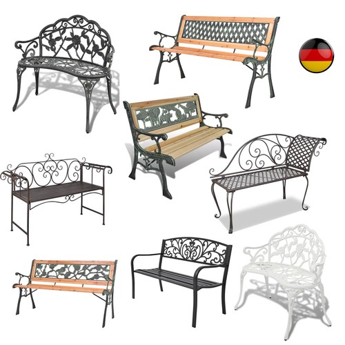 Sitzer gartenbank sitzbank - 2-sitzer,