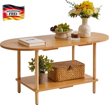 Holz Couchtisch 2-stufig