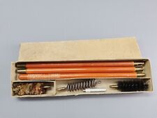 altes Reinigungsset Pistole Langwaffe in Schachtel OVP Militär Armee Putzstock