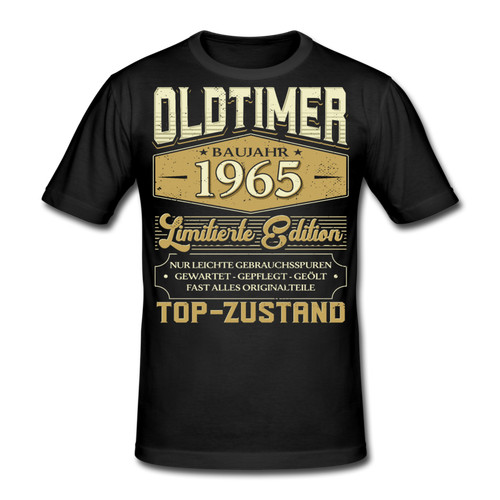1965 geburtstag herren - herren, t-shirt