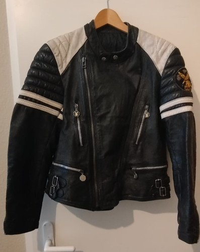 Vintage moto cuir motorrad - moto,