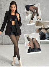 Damen Fleece Strumpfhose