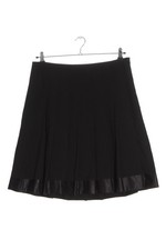 HALLHUBER Faltenrock Damen Rock Gr. DE 40 schwarz Casual-Look