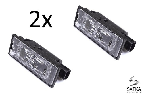 Kennzeichenleuchte für - 2x,