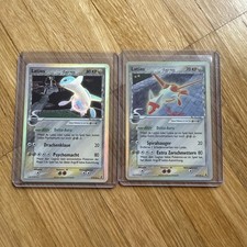 Latios 9/113 & Latias 8/113 EX Delta Species Reverse Holo Pokemon Karten Deutsch