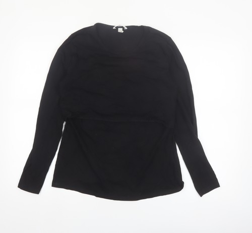 Mama damen schwarz langarm - mama,
