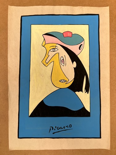 Pablo picasso zeichnung auf - pablo,