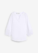 Tunika Bluse Gr. 44 Weiß