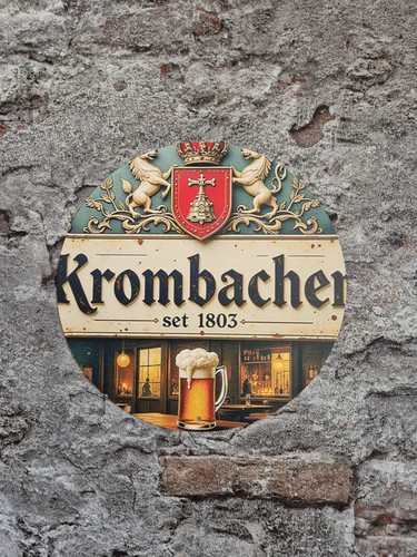 Krombacher pilsener retro - krombacher,