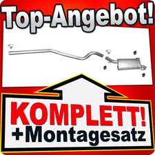 Auspuff für OPEL CORSA C 1.7