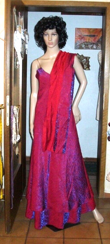 Maxi träger abendkleid - abendkleid, lulu
