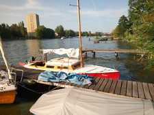 15er Jollenkreuzer GFK Motor Persenning Trailer segelklar