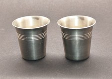 2er-Set WMF Zinnbecher•Schnapsbecher•Schnapsstamper★WMF Serie Burg Helfenstein