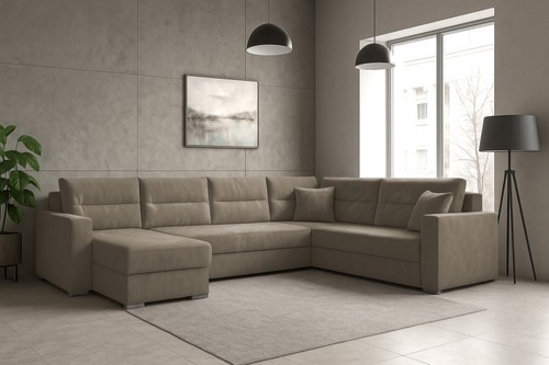 Großes ecksofa lars - großes, u