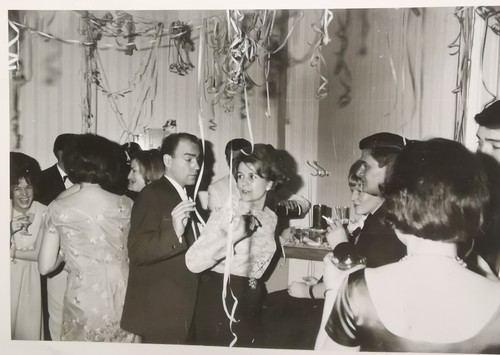 Vintage foto tanzendes paar - vintage,