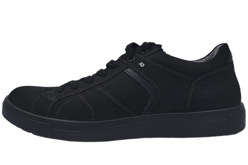 Jomos leder halbschuhe schwarz - jomos,
