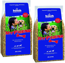 BOSCH 40kg (2 x 20kg) Hundefutter My Friend Kroketten Trockenfutter für Hunde