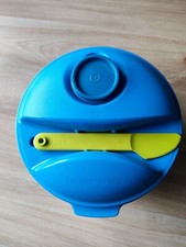 TUPPERWARE To Go Salat&Go 1,5L blau limette Salat & Go