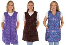 7/8 Kasack Baumwolle bunt Schürze kurz ohne Arm Kochschürze