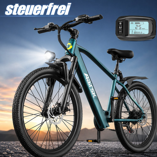 Zoll elektrofahrrad - 26,
