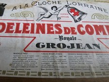 Alte Spanschachtel Gebäck Frankreich Werbedose