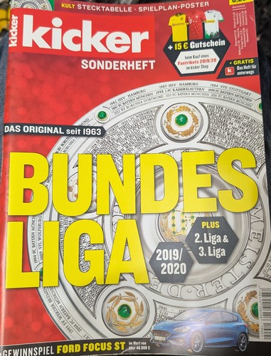 Kicker sonderheft bundesliga - kicker,