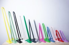 Haarnadelbeine 4er Set Beine - KOSTENLOSE Schrauben - 6 ZOLL - 40 ZOLL - handgefertigt in UK!!!