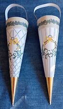 Royal Copenhagen Golden Christmas - 2 Spitztüten - in OVP