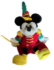 Disney mickey mouse Zirkus Direktor Spieluhr Musik aufziehbar 1997 Retro Vintage