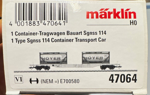 Märklin 47064 sgnss - märklin, 114