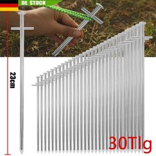 30Stk Zelt Heringe aus Stahl