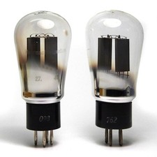 Matched Pair Telefunken RGN2504 Rectifier Tube, Big Globe, Testing Perfect