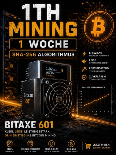 Bitaxe 601 gamma 7 tage - gamma, 1