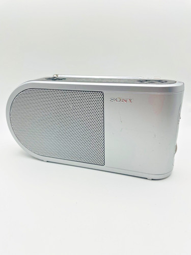 Sony icf 304 radio - silber, ukw