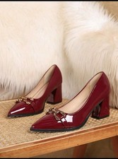 Damen Rote Schuhe Gr. 43 Neu