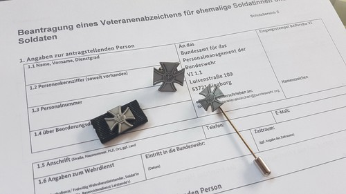 Bundeswehr veteranenabzeichen - bundeswehr,