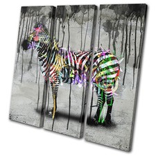 Zebra Graffiti Urban Grunge