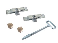 2 x Zungenschloss 105 x 19 mm