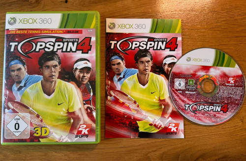 Xbox 360 top spin - xbox, 4