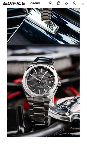 Neu casio edifice - edifice, automatic